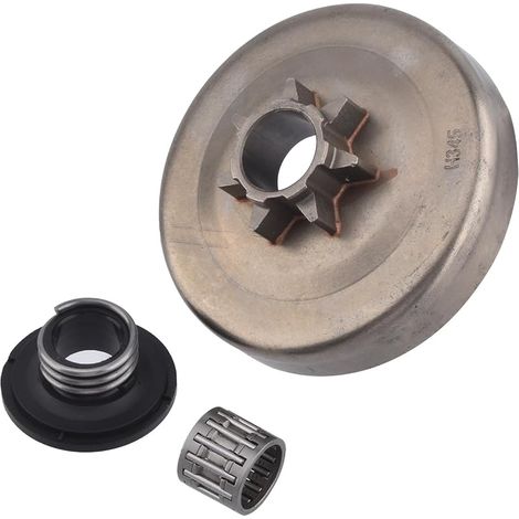 Cancanle Schneckenradkupplungstrommel-Ritzellager für Husqvarna 340, 345, 350, 445, 445E, 450, 450E Kettensägen, .325" (8,25 mm), 7 Zähne (1/5)