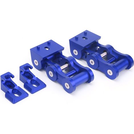 Capot de Verrouillage CNC en Alliage d'Aluminium pour Jeep Wrangler JK JKU 2007-2018 Bleu (1/5)