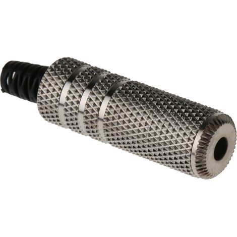 Connecteur Jack 3,5 mm Femelle Stéréo RS PRO, Montage sur câble ( Prix pour Paquet de 10 )