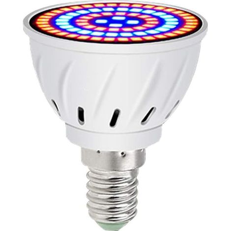 Grow Light Ampoule 60 LED E14 Croissance Plante Croissance De La Plante Full Spectrum Lampe Horticulturelle LED Cultiver 220v Intérieur pour Plantes Intérieures Succulents Jardin (1/5)