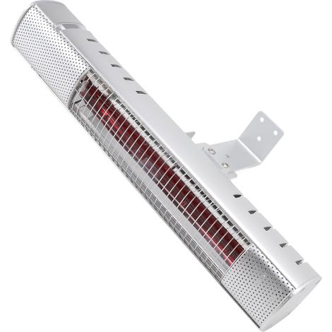 Chauffage infrarouge 1500 W pour extérieur, fixation murale, étanche, chauffage de terrasse, prise européenne, 220 V (1/5)