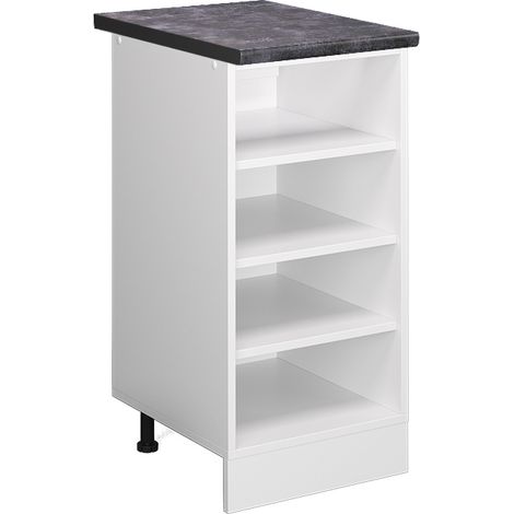 Estante de cocina R-Line, Blanco, 40 cm AP Antracita, Vicco (1/5)