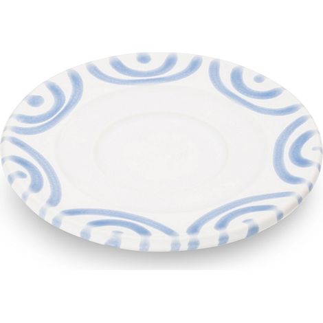 Gmundner Keramik Blaugeflammt, Unterteller Espresso (Ø 11cm) (1/2)