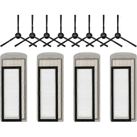 Ersatz-Seitenbürsten, HEPA-Filter und Reinigungstuch für den Saugroboter Narwal J1 YJCC001-1. Zubehör und Reinigungsteile für den Saugroboter Narwal J1 YJCC001-1. (1/5)