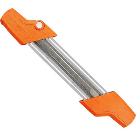JSSEVN-Porte-lime 2 en 1 pour chaîne de tronçonneuse 3/8" P Ø 4,0 mm (1/4)