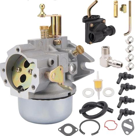 Compatible avec le kit de carburateur K241 K301 Kohler K241 K301 en fonte 10 HP 12 HP carburateur de remplacement 47-853-23-S Carb 47-559-11-S pompe à carburant (1/5)
