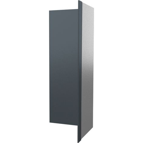 Innenecke 100x100, L.2000mm, ALUMINIUM, 0,70mm, RAL7016