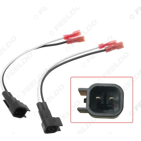 Compatible avec les câbles de haut-parleurs, les prises de haut-parleurs, les câbles arrière et les adaptateurs Ford/Mazda/Chevrolet.