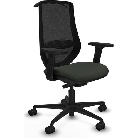 Sedia da Ufficio Mardos traslack bali Piqueras y Crespo D036N0H Nero (1/5)