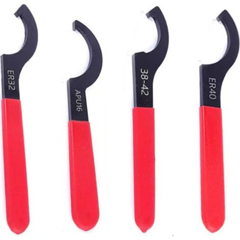 4-Piece Steel C-Key Set, APU10 APU16 ER32 ER40 (ER) (1/5)
