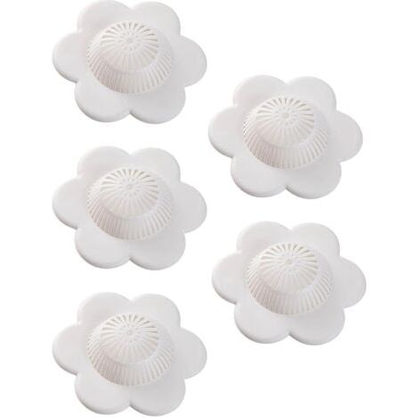 Capuchons de vidange de douche, Bouchons de vidange pour baignoire, Mignon collecteur de vidange de cheveux avec bouchon de vidange à ventouse (1/5)
