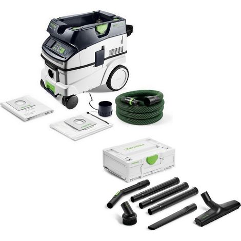 Festool Absaugmobil CLEANTEC CTM 26 EI AC + Reinigungsset RS-ST D 27/36-Plus (1/5)