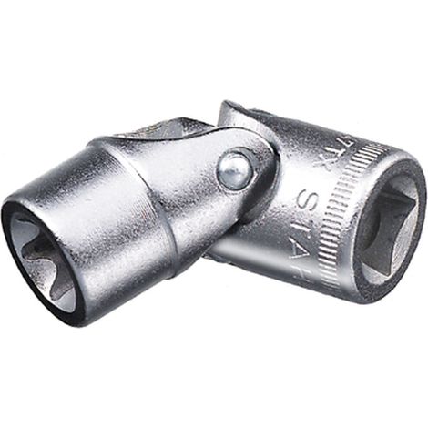 Stahlwille 3/8" (10mm) Gelenk-Steckschlüsseleinsatz Innen-TX E10 L.44mm (1/4)