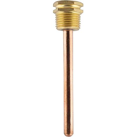 Afriso Tauchhülse 67321 Schaftlänge L1 100 mm, TG 1/2 7 x 8 mm, Messing