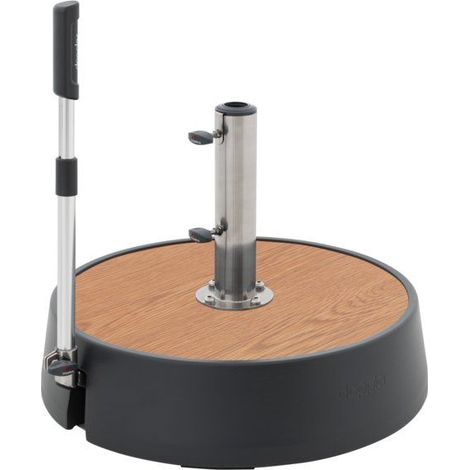 Dekorplatte für Schirmständer Easy Move Switch, Eschenoptik, Ø 56 cm (1/2)