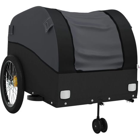 Rimorchio per trasporto biciclette 45 kg ferro nero 020044082