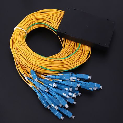Monomode diviseur fibre optique 1x32 module répartiteur PLC avec connecteur SC/UPC (1/5)