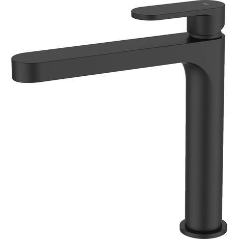 Essebagno Mitigeur lavabo médian Cortes noir (1/3)