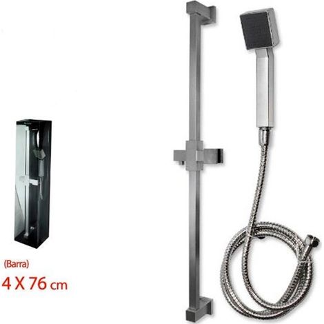 Rail Coulissant Chromé Pour Pomme De Douche Douche à Main 1 Jet Lace 1,5mt