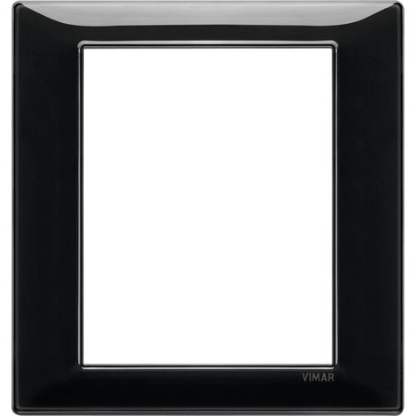 Placca 8M Nero VIMAR 14668.05