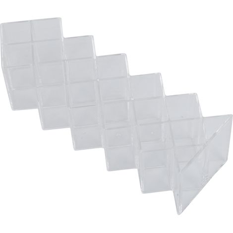 Boîte de rangement transparente en acrylique pour rouges à lèvres, 16 compartiments, présentoir à gloss, organisateur (1/5)