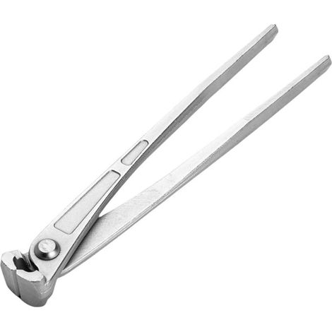 Pince à ligaturer 300 mm galvanisé, réduction d'effort de 25 %, coupe-fil double fonction, design fin, technologie à levier haute intensité, pour fixation et montage de structures,
