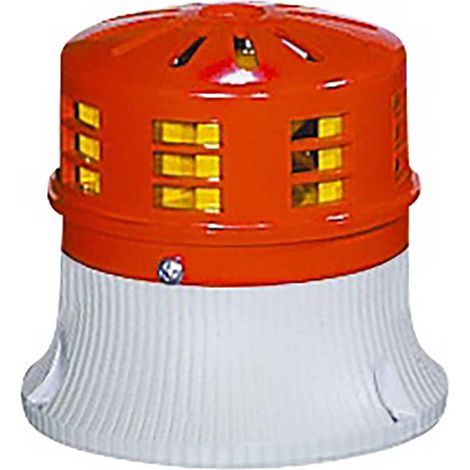 Avertisseur sonore Gris RS PRO, 24 V, rouge, 93dB IP42 ( Prix pour 1 )