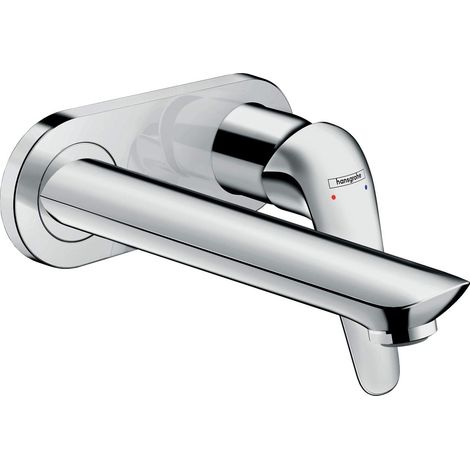Hansgrohe Novus Miscelatore monocomando lavabo ad incasso a parete con bocca erogazione 19.5 cm, 71127000 (1/5)
