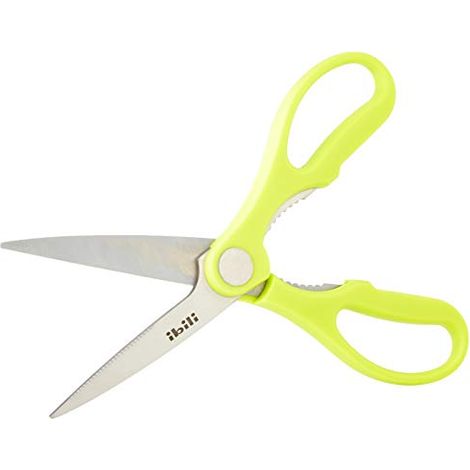 Forbici da cucina Ibili 704904 design ergonomico schiaccianoci integrato (1/4)