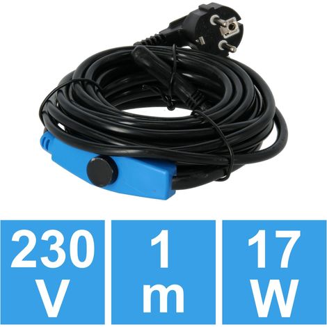 Frostschutz Heizleitung 1 m, 16 Watt (1/2)