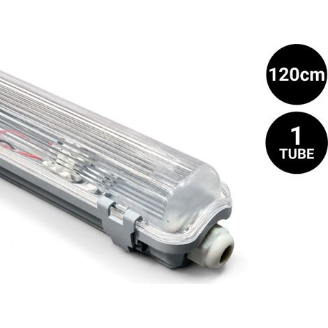Pantalla Estanca Para 1 Tubo LED - 120cm - IP65