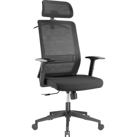 SpeaKa Professional Sedia girevole per ufficio SP-MOC-001 Nero SP-13497412 1 pz. (1/5)