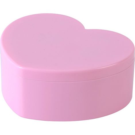 BEBUSINGOTO Rosa herzförmige Schmuckschatulle