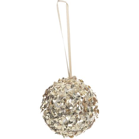 Goldglitter Weihnachtskugel - Feeric lights & christmas (1/3)