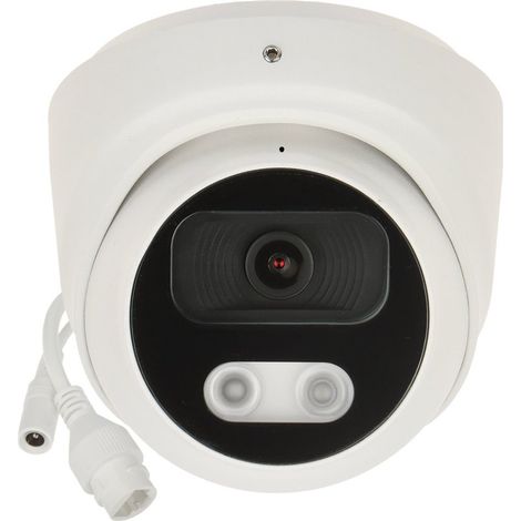 Cámara IP APTI AI803V2 de 8 MP y 4K UHD con zoom motorizado y análisis de IA, color blanco