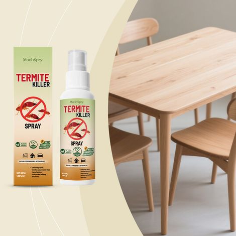Ameisenabwehrspray, geeignet für den Innen- und Außenbereich in Wohnräumen, zur Abwehr von Termiten von Tischen, Stühlen und Ecken – 50 ml -- DE (1/5)