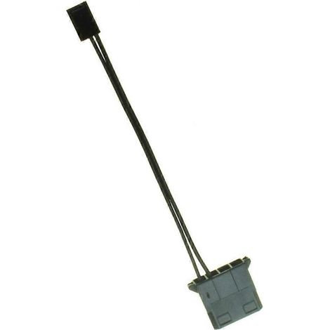 câble convertisseur d'alimentation pour ventilateur IDE vers 3 broches pour refroidissement PC (1/5)
