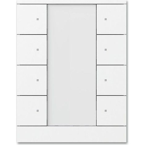 Elemento di comando busch-jaeger SB U8.0.11 8 velocità bianco