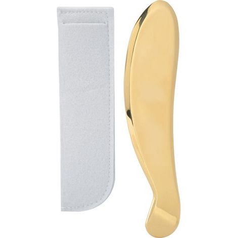 Outil de Gua Sha en Laiton pour Massage du Visage et du Corps - Thérapie par Grattage Portable (1/5)