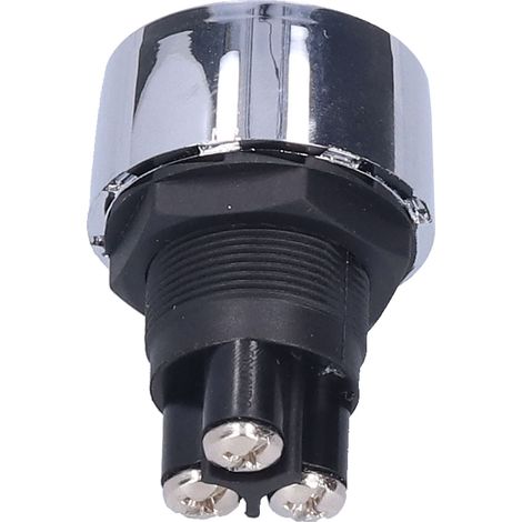 Démarreur universel à bouton poussoir pour voiture, contacteur d'allumage 12V DC, remplacement pour camping-car, moto tout-terrain, véhicules, rouge (1/5)
