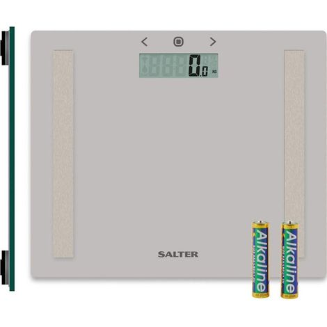 Balanza de baño compacta con analizador de vidrio Salter 9113 GFEU12, color gris. (1/5)