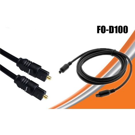 Linq - Cavo Otg Ottico Coassiale Segnale Audio Digitale Da 10 Metri Per Tv Hifi Fo-d100 - (1/2)