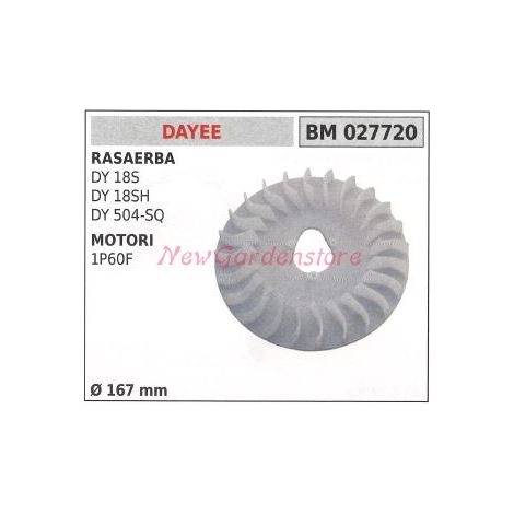 Ventola magnetica DAYEE rasaerba DY 18S 18SH 504SQ motori 1P60F 027720