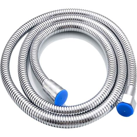 1,5 m langer Metaflex-Duschschlauch aus Edelstahl mit doppelter Verriegelung 1/2" (1/5)