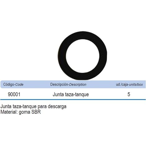 Silikondichtung für Entladebecher-Tank-Abdichtung 90001