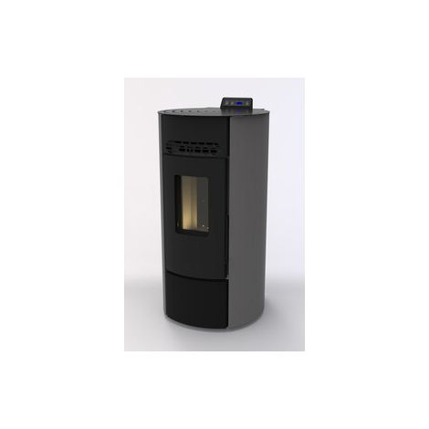 C STUFA PELLET ROUND ARGE 9 ANTRACITE V6