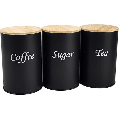 Ensemble de 3 boîtes hermétiques de cuisine pour le rangement sur le comptoir (1/4)
