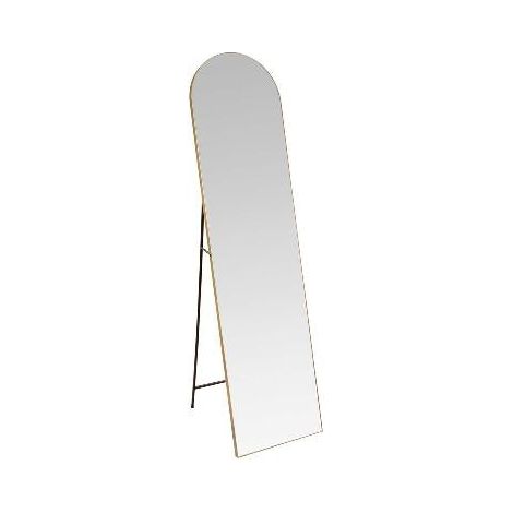 ANDREA HOUSE AX24108 Espejo Pie Aluminio Dorado 40X160 - ref: AX24108
