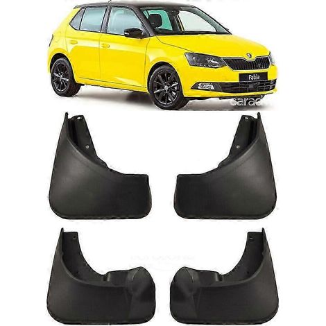 Bavettes de protection pour Skoda Fabia MK3 Berline/Break (2015-2020) (1/4)