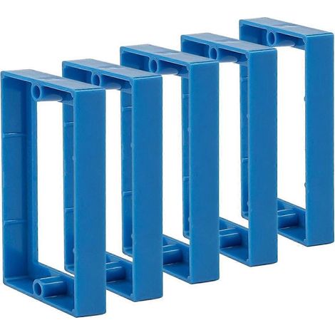 Lot de 5 rallonges pour boîtier de prise simple 1/2 pouce - Rallonge pour interrupteurs de prise électrique (1/5)